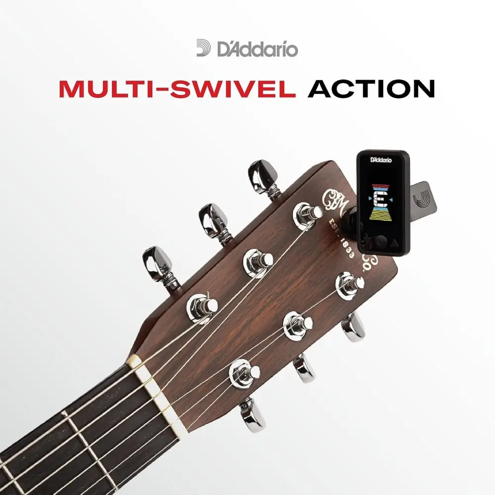 Box Regalo Guitarra Acustica 1 Afinador Recargable + Cable + Capodastro