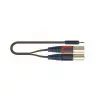 Cable Mini Plug TRS a Canon 2 XLR 3 Metros Quik Lok RKSA/192-3