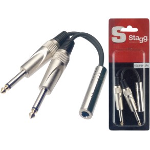Cable Adaptador Plug Stagg YC011PFS2PH