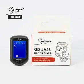 Afinador Clip Smiger GD-JA23 Tipo Pinza Cromatico, Guitarra, Bajo, Violín, Ukelele