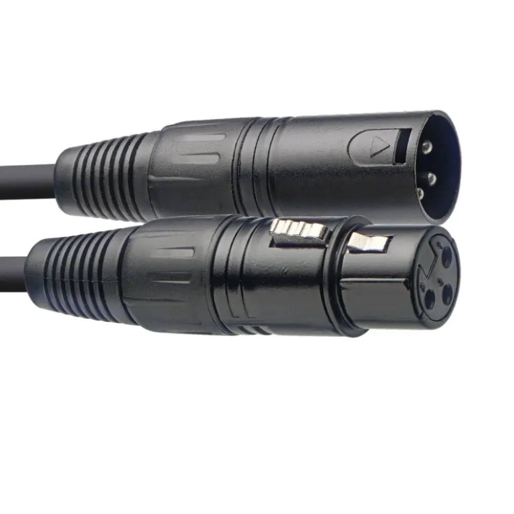 Cable XLR DMX Iluminacion Pro 3 metros Stagg SDX33