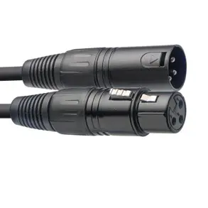 Cable XLR DMX Iluminacion Pro 5 metros Stagg SDX53