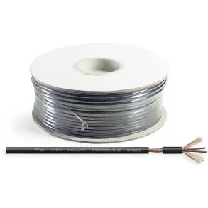 Rollo de Cable Microfono 100 metros Stagg ROLLM602BKH