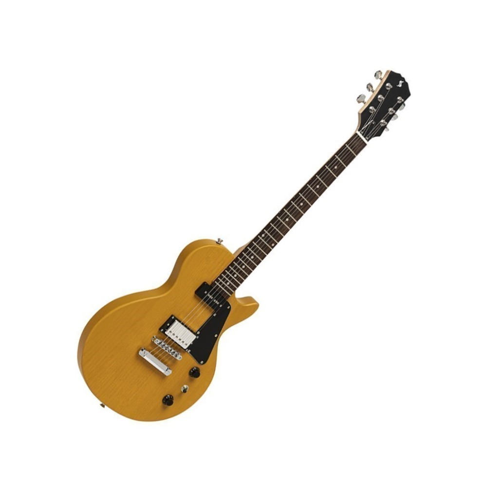 Guitarra Electrica Les Paul Amarillo Stagg SELHB90VYL