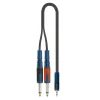 Cable Mini Plug TRS a 2 Plug Mono 5 Metros Quik Lok RKSA/140-5