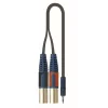 Cable Mini Plug TRS a Canon 2 XLR 3 Metros Quik Lok RKSA/192-3