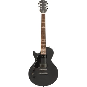 Guitarra Electrica Les Paul Zurda Negro Stagg SELHB90BLKLH