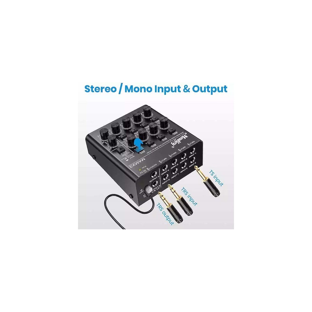 Mixer de Audio 8 Canales Donner MKO150
