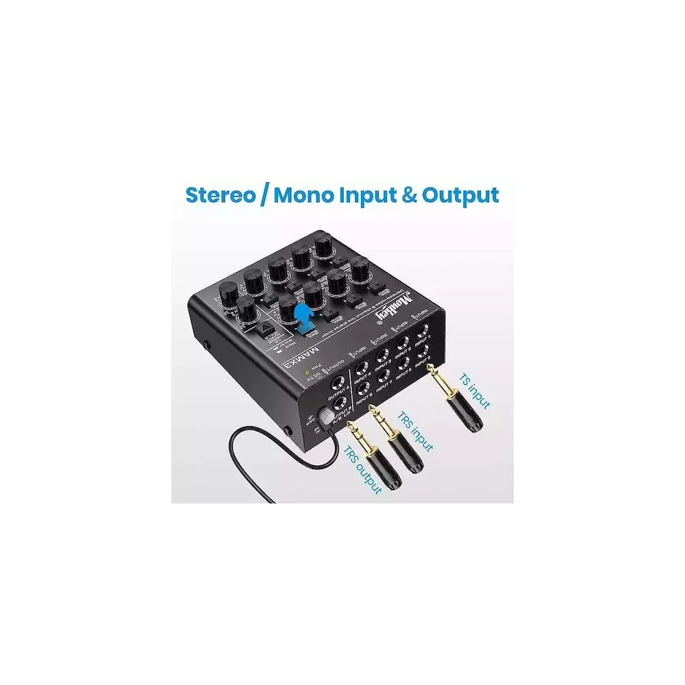 Mixer de Audio 8 Canales Donner MKO150