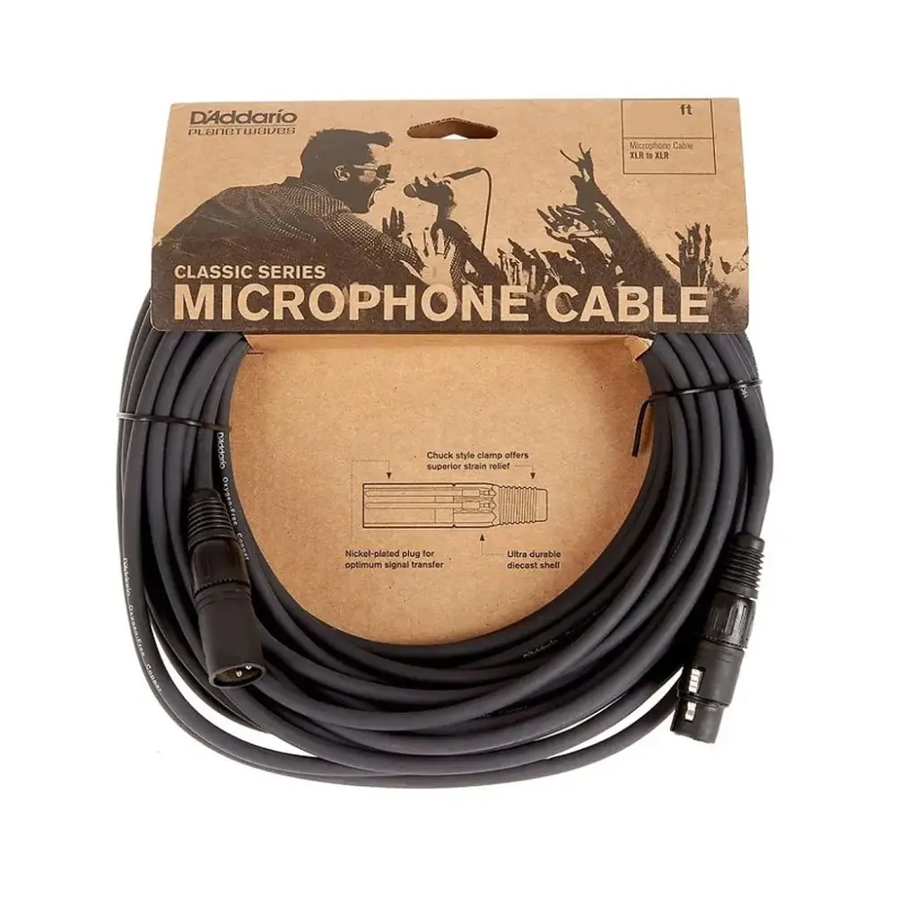 Cable Canon Canon XLR 15 Metros Daddario PW-CMIC-50