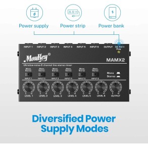 Mixer de Audio 6 Canales Donner MKO149
