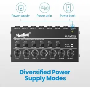Mixer de Audio 6 Canales Donner MKO149