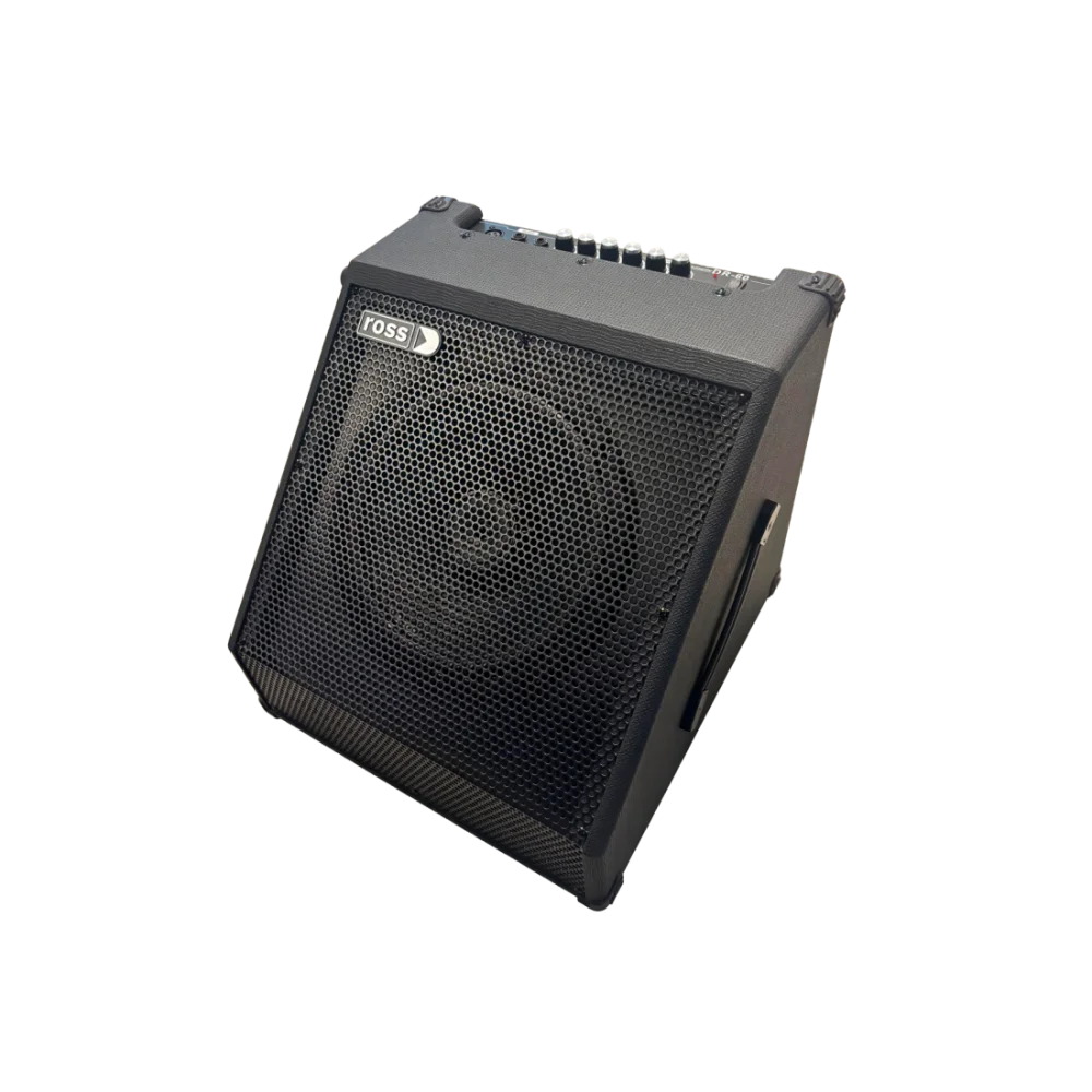 Amplificador Multiprosito Acustica Teclado Bateria Electronica Ross DR-60