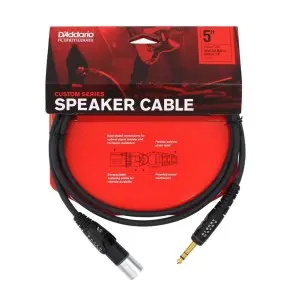 Cable XLR Plug 1,5 metros Daddario PW-GMMS-05