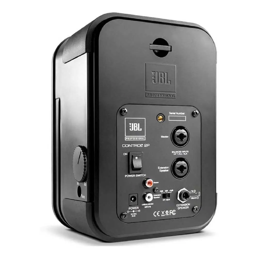 Pack Bafles Activos JBl 5" de Pared con Mixer Bluetooth