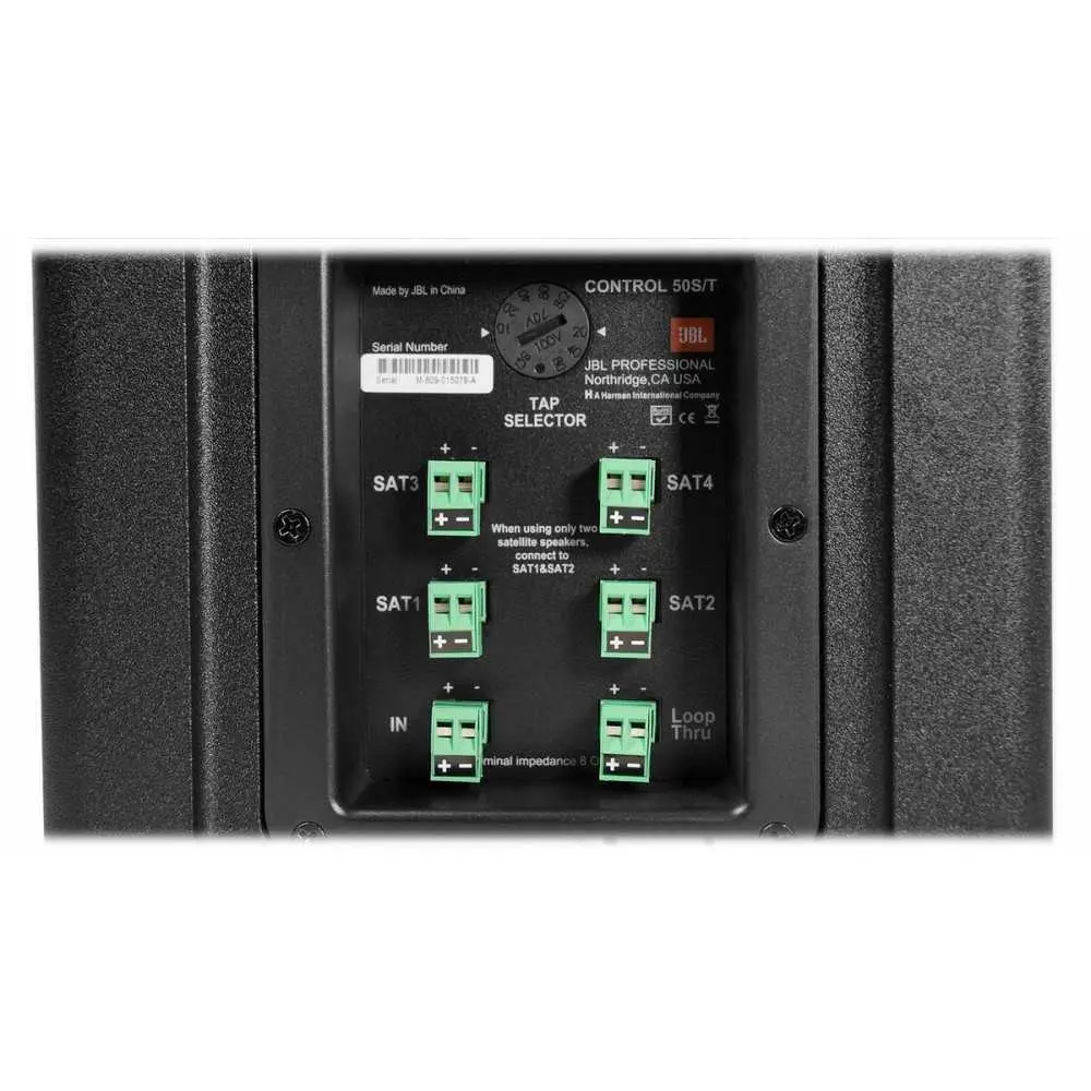 Pack Sonido Living y Galeria Potencia Parlantes JBL Premium