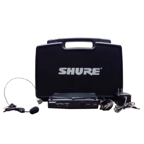Sistema Micrófono Inalámbrico De Vincha Imitación Shure Usado
