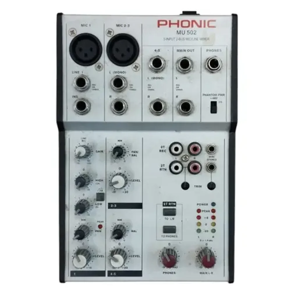 Mixer Phonic AM502 5 canales USADO