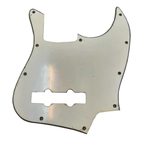 Pickguard Para Bajo Jazz Bass Sambong Outlet Exhibición M14 BLANCO/O