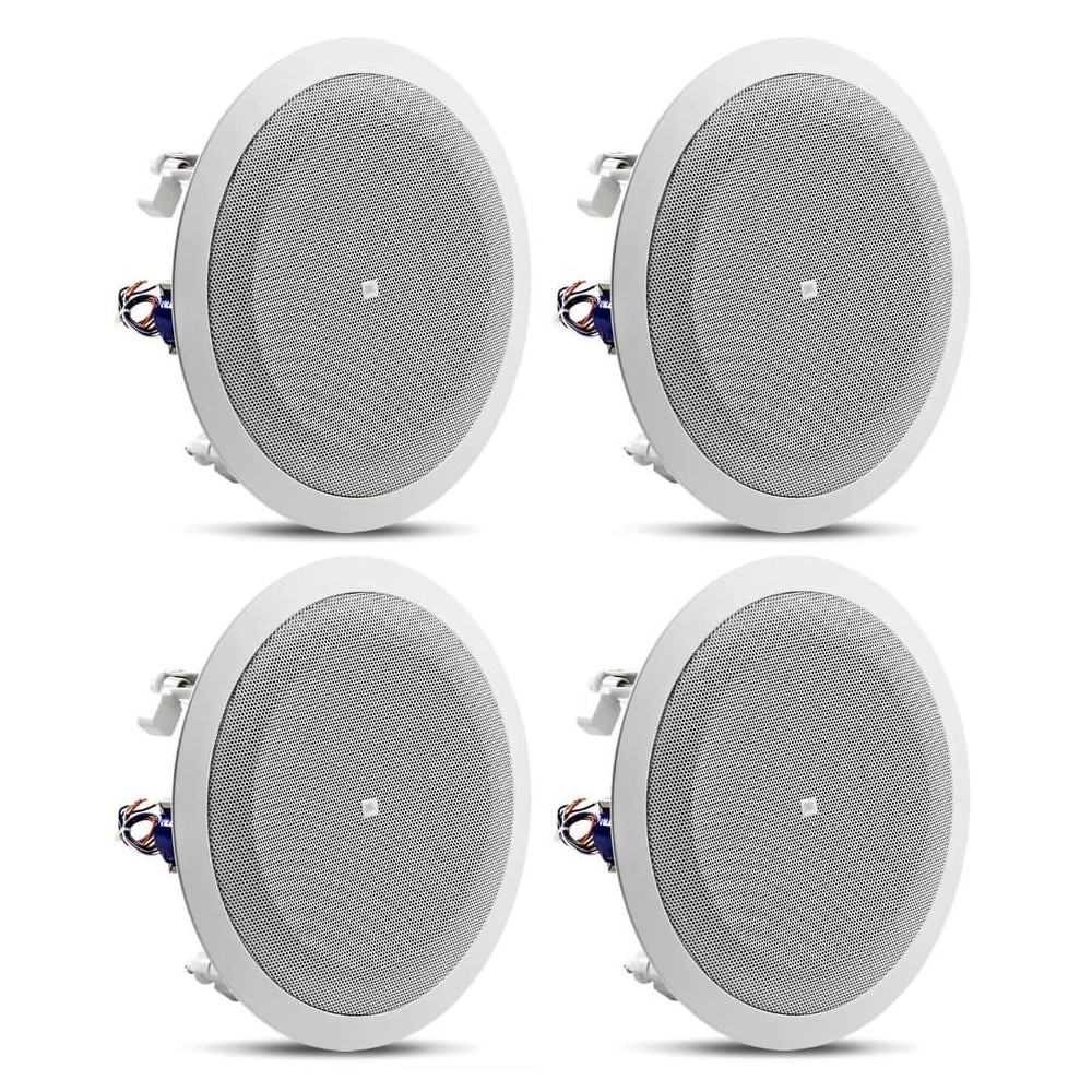 Pack Comercios Parlantes de Techo JBL 8" 8128 y Potencia Bluetooth