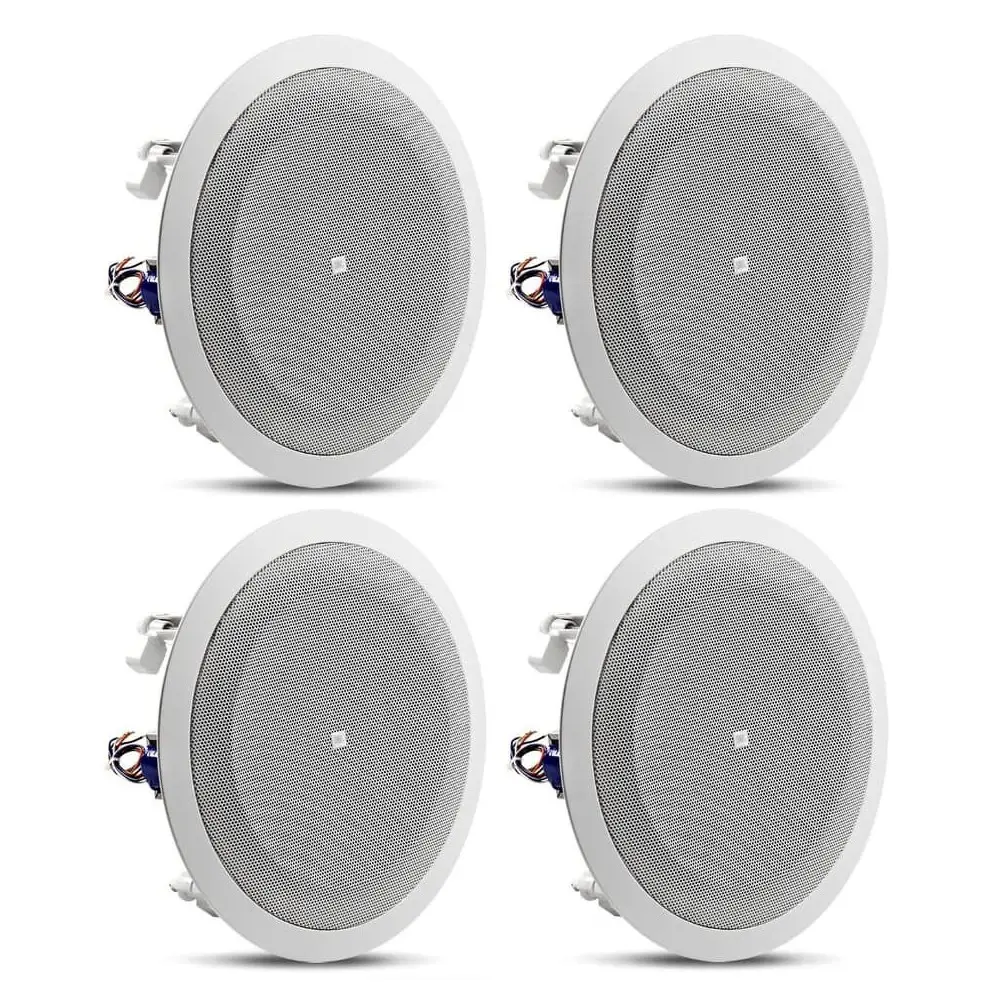 Pack Sonido Comercios Parlantes de Techo JBL 8" 8128 y Potencia Bluetooth