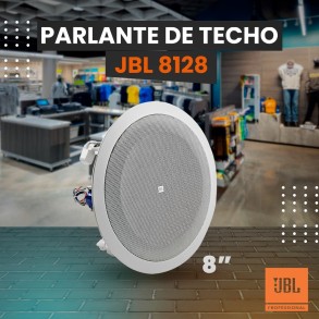 Pack Sonido Comercios Parlantes de Techo JBL 8" 8128 y Potencia Bluetooth