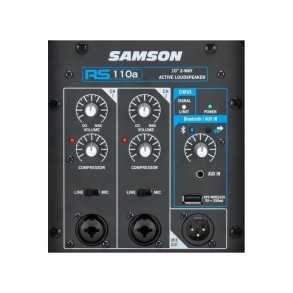 Sistema PA Activo Samson Sub 12" y Bafle 10" con Pole Mount