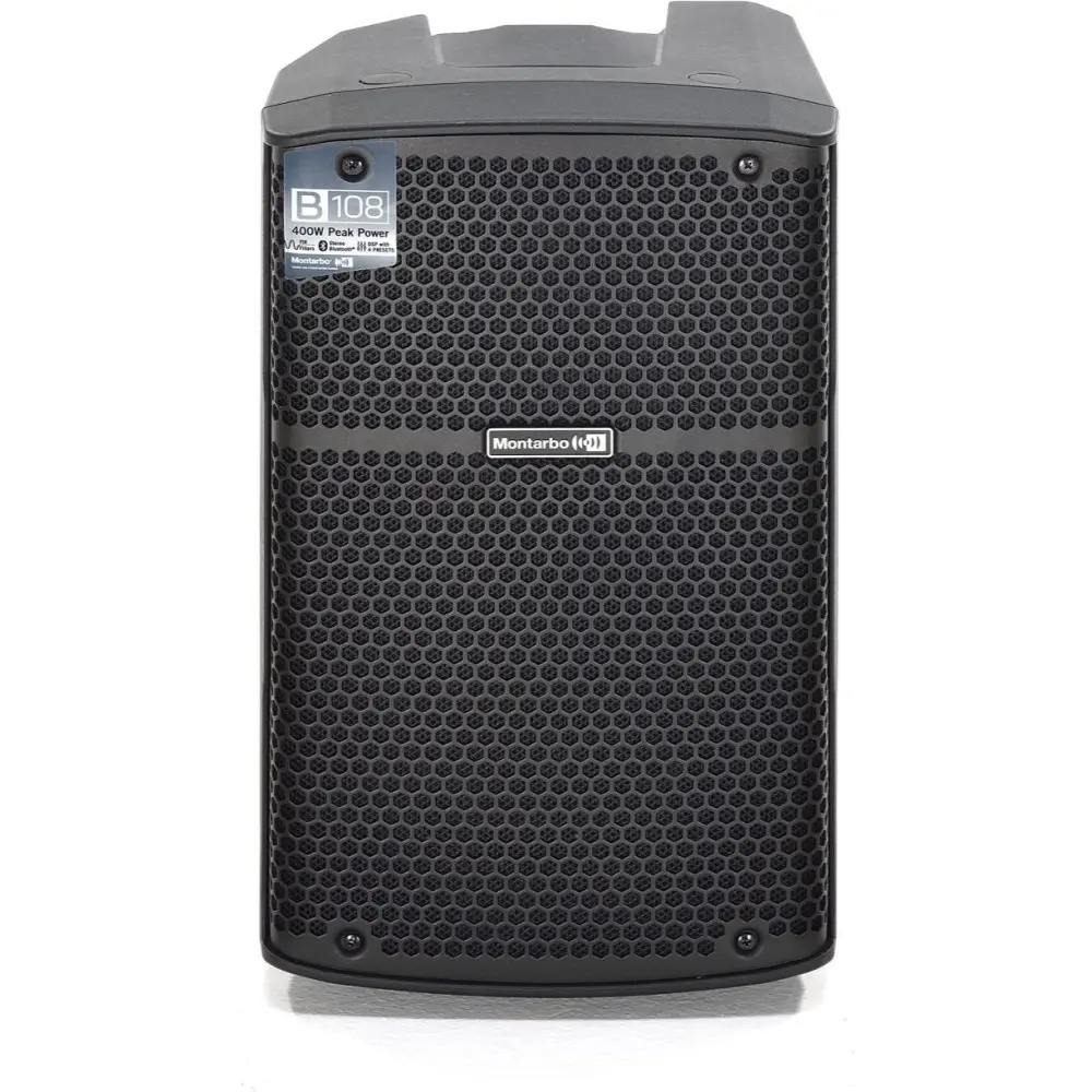Sistema PA Activo Montarbo Sub 12" y Bafle 8" con Pole Mount