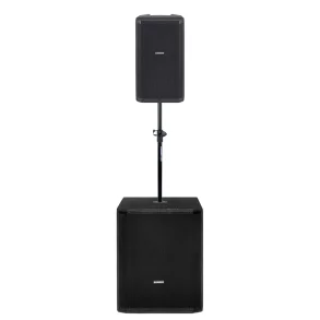 Sistema PA Activo Samson Sub 18" y Bafle 10" con Pole Mount
