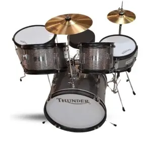 Bateria Junior 5 Cuerpos Bombo 16" Thunder JBJ1046-SL THU