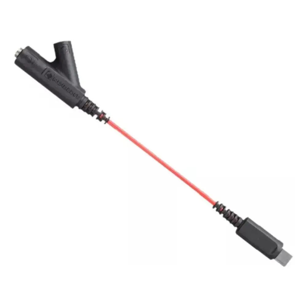 Cable Adaptador Usb-c A 2 Mini Plug / Microfonos Y Auricular Me-4c