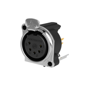 Ficha 5 Pines XLR Seetronic SCADF5-V