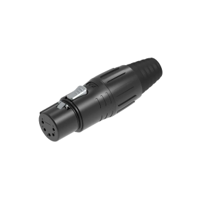 Ficha 5 Pines XLR Seetronic SCSF5-B
