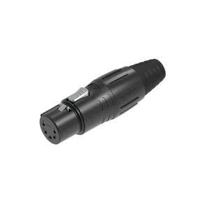 Ficha 5 Pines XLR Seetronic SCSF5-B