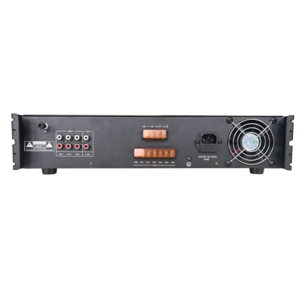 Potencia de Instalacion 120W 6 Zonas Bluetooth Hikvision DS-QAE0A120G1-VB6/EU