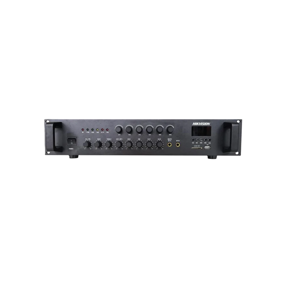 Potencia de Instalacion 220W 6 Zonas Bluetooth Hikvision DS-QAE0A240G1-VB6/EU