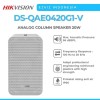 Parlante de Techo 4" 20W Hikvision DS-QAE0420G1-V