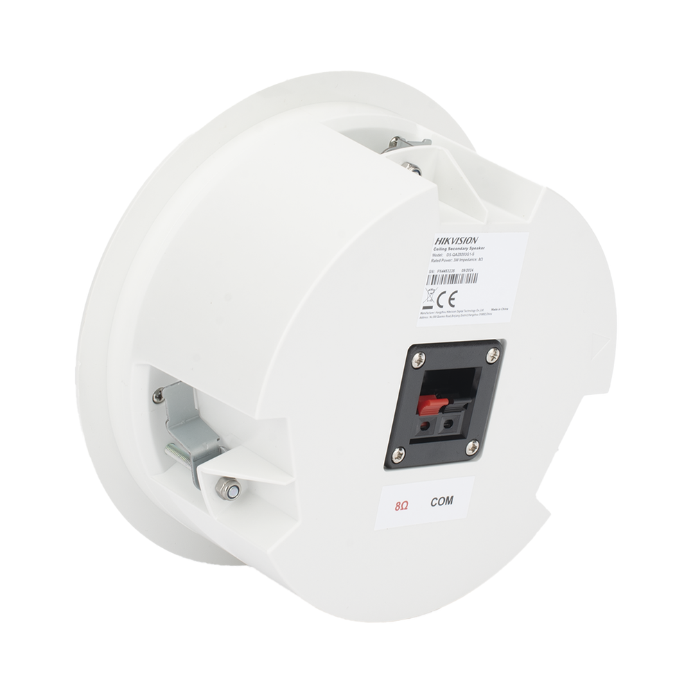 Parlante de Techo 5" 3W Hikvision DS-QAZ0203G1-S