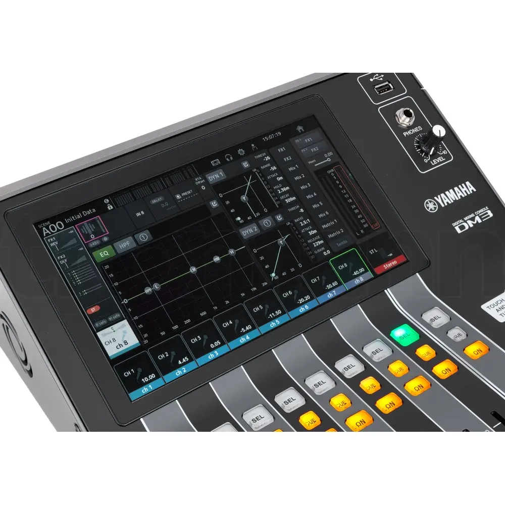 Mixer Digital Yamaha de 16 Canales DM3S