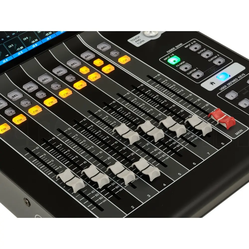 Mixer Digital de 16 Canales con Dante Yamaha DM3