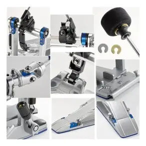 Doble Pedal Para Bombo De Bateria Yamaha DFP9D con Estuche