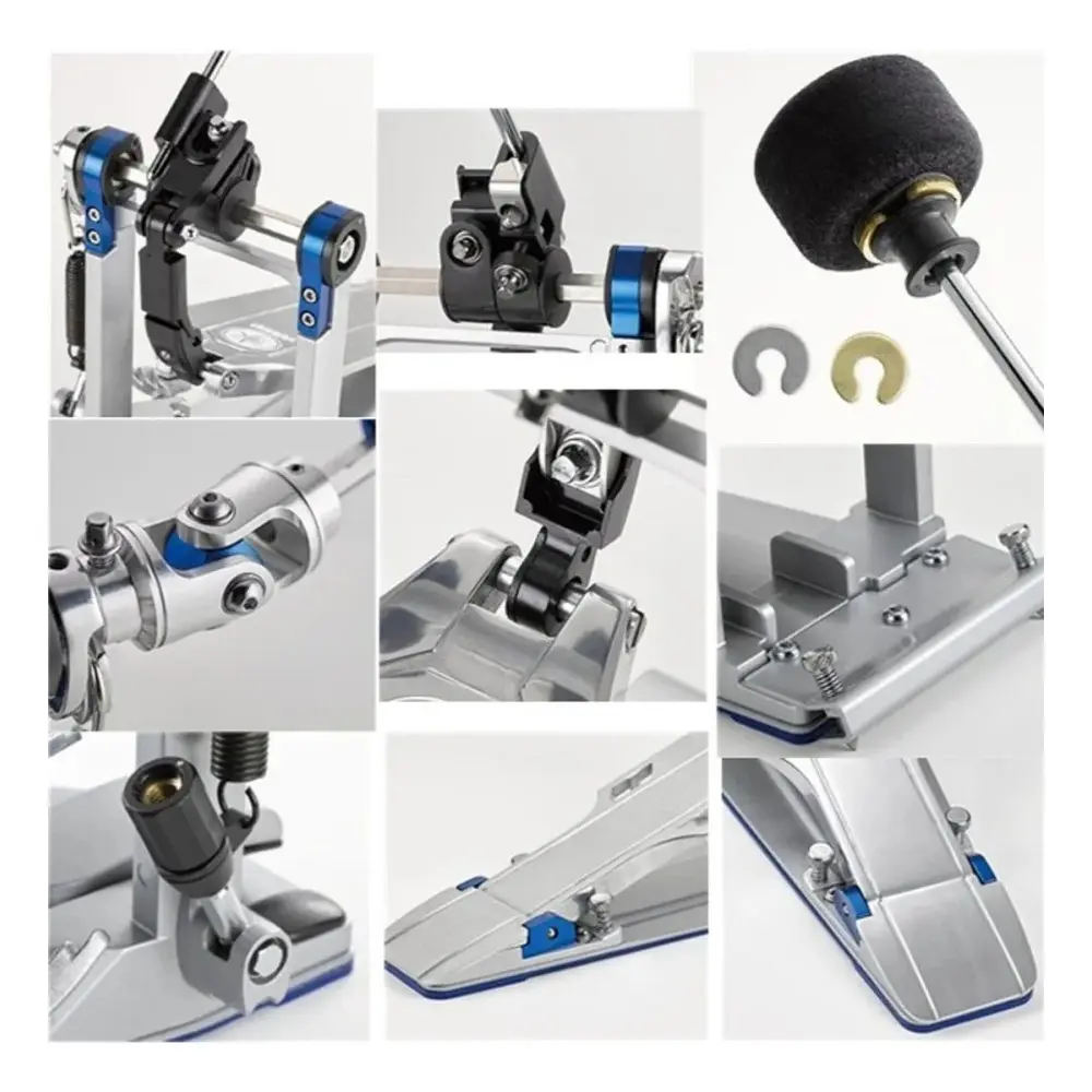 Doble Pedal Para Bombo De Bateria Yamaha DFP9D con Estuche