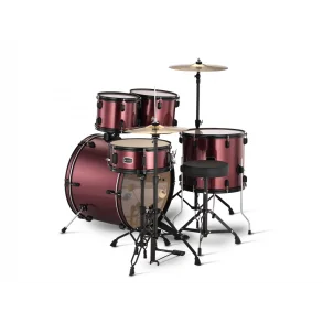 Bateria Completa 5 Cuerpos Bombo 16" Thunder JBP2211A-WR THU