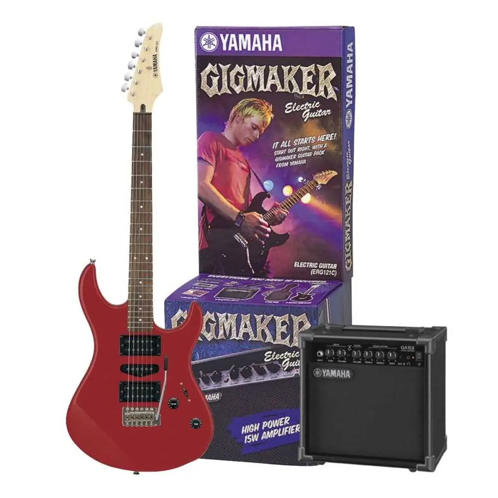 Pack de Guitarra Eléctrica y Amplificador Yamaha ERG121GPIIMR