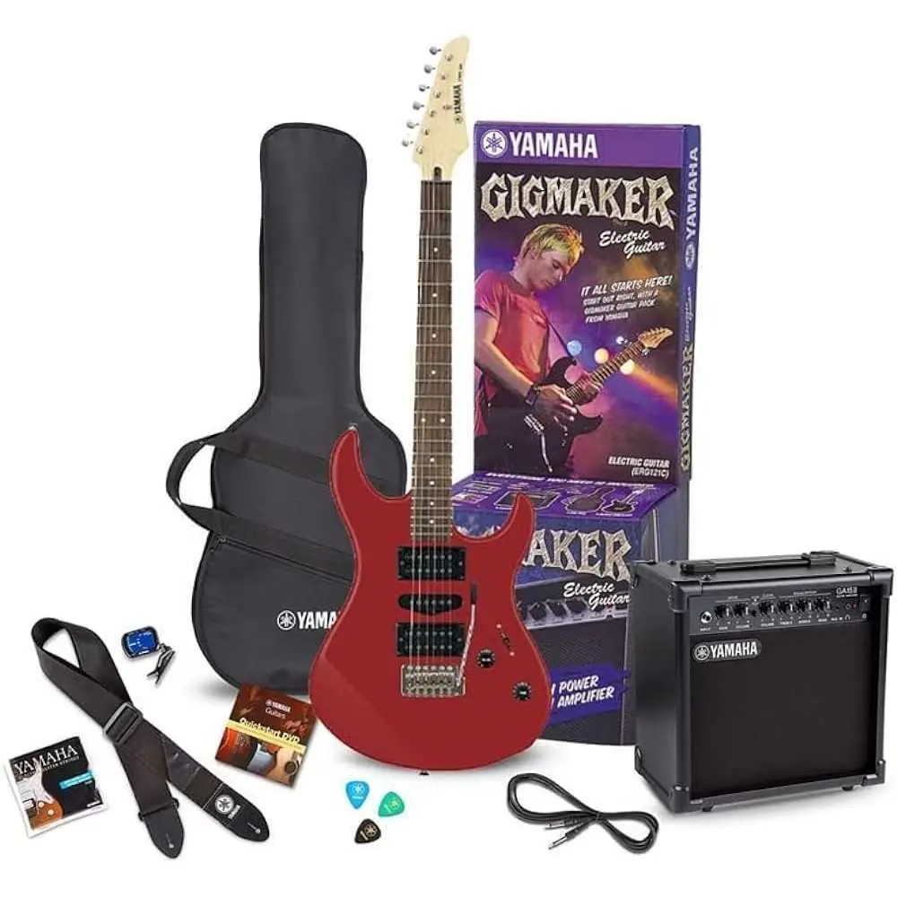 Pack de Guitarra Eléctrica y Amplificador Yamaha ERG121GPIIMR