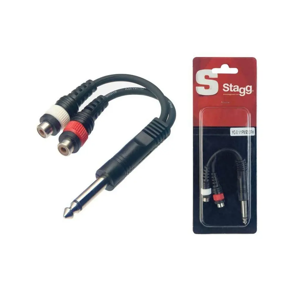 Adaptadores RCA a Plug Stagg YC011PM2CFH