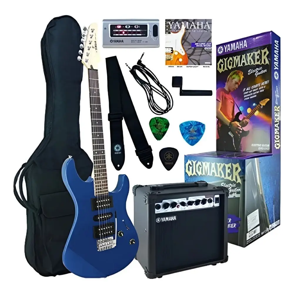 Pack de Guitarra Eléctrica y Amplificador Yamaha ERG121GPIIMB
