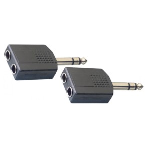 Adaptadores Plug a Plug Stereo Stagg ACPMS2PFH