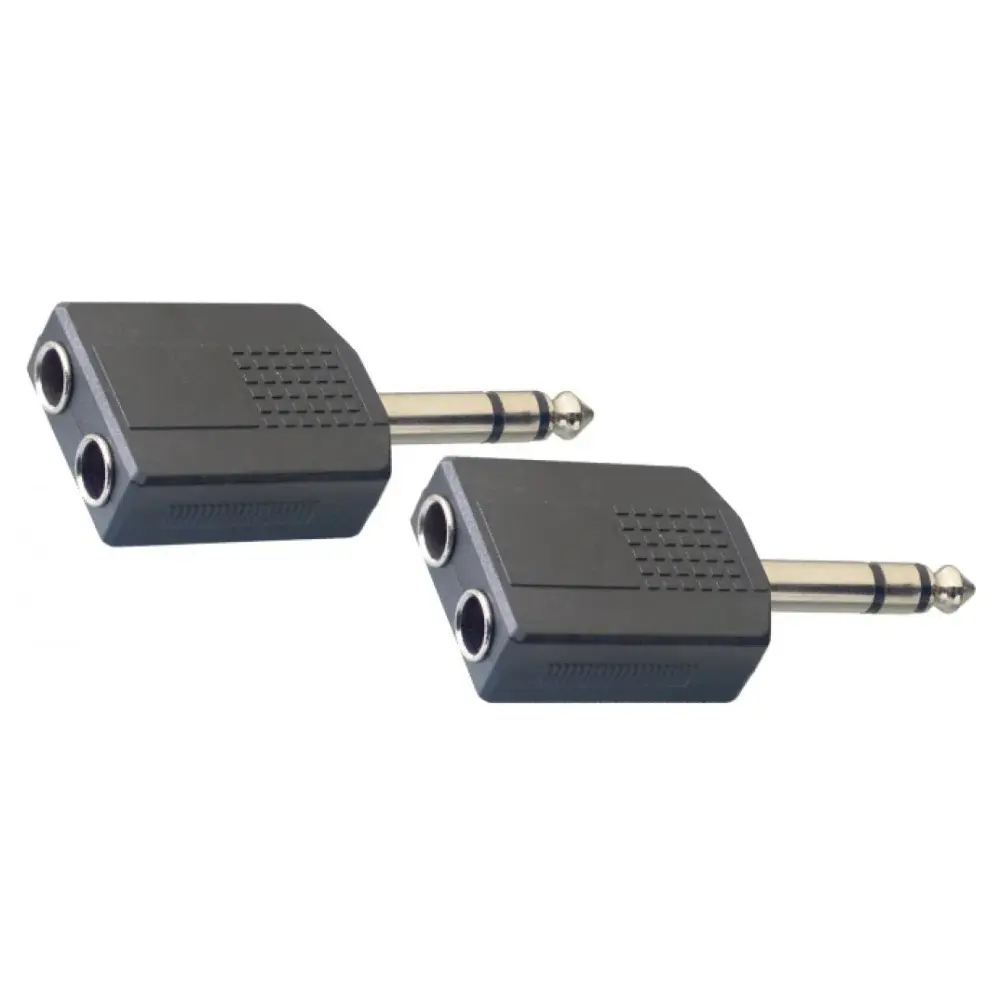 Adaptadores Plug a Plug Stereo Stagg ACPMS2PFH