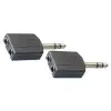 Adaptadores Plug a Plug Stereo Stagg ACPMS2PFH